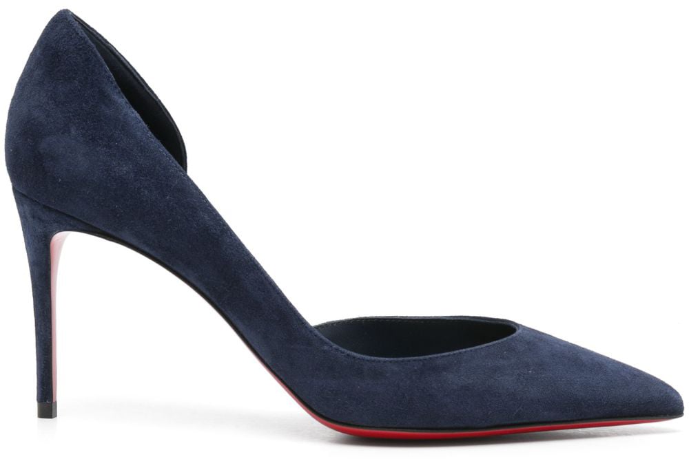 Christian Louboutin With Heel Blue Blauw