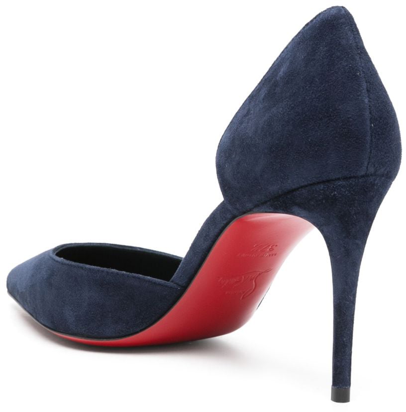 Christian Louboutin With Heel Blue Blauw