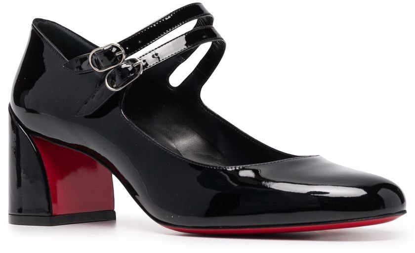 Christian Louboutin With Heel Black Zwart