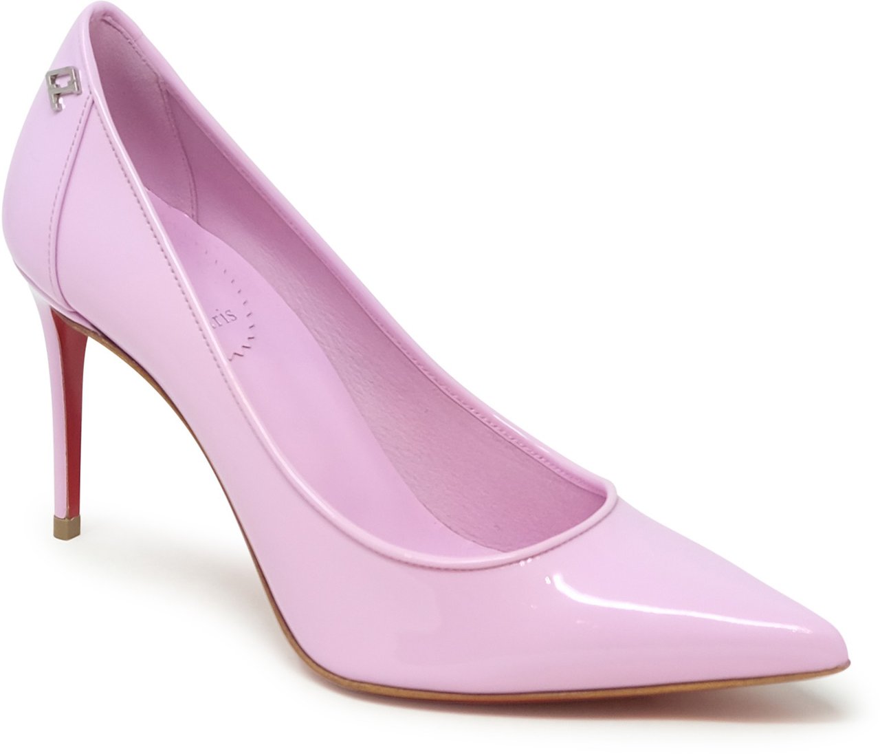 Christian Louboutin CHRISTIAN LOUBOUTIN 1221056 P841 LILAC PATENT SPORTY KATE 85 PUMPS Paars