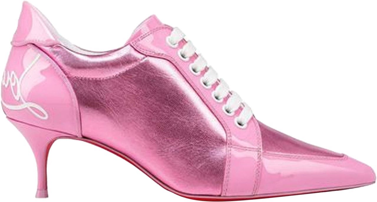 Christian Louboutin Christian Louboutin Leather Pumps Roze