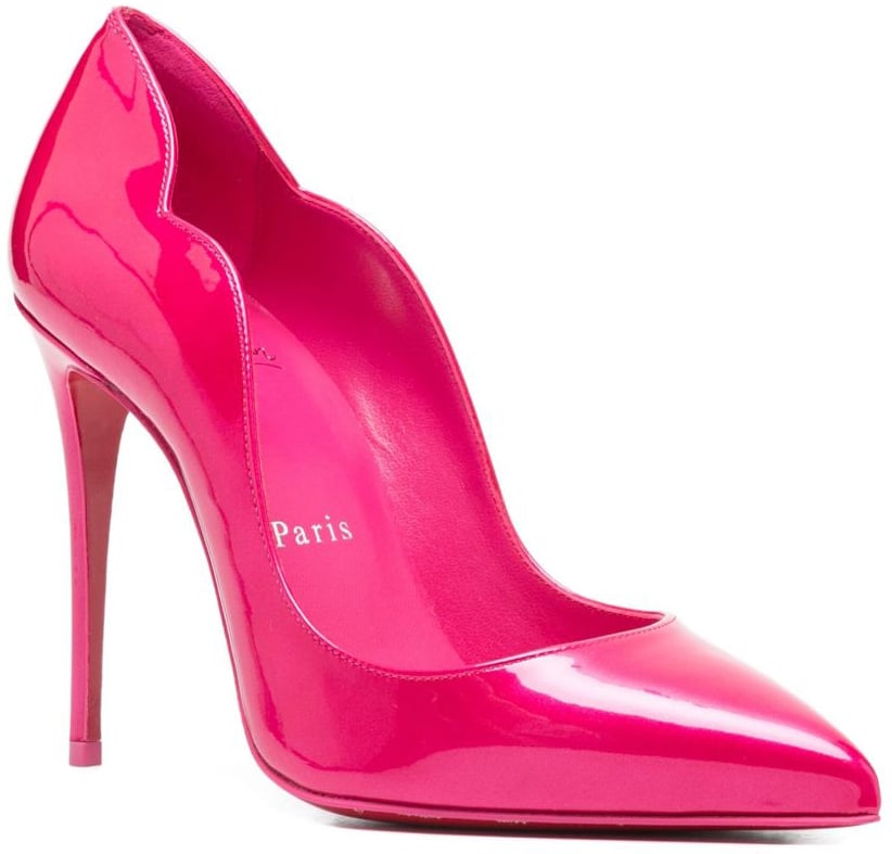 Christian Louboutin With Heel Fuchsia Roze