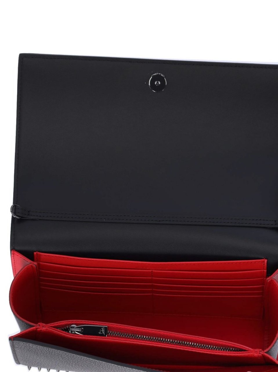 Christian Louboutin Studded Crossbody Bag – Black Zwart