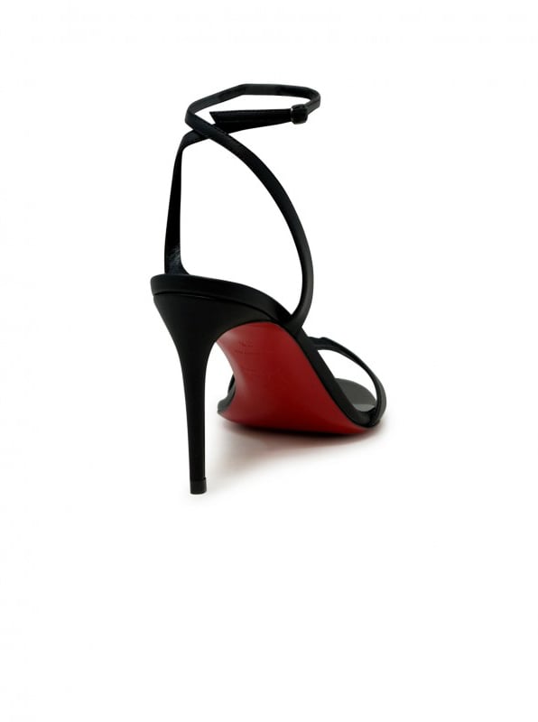 Christian Louboutin CHRISTIAN LOUBOUTIN 1240025 B439 BLACK NAPPA/LINING LOUBIGIRL 85 SANDALS Zwart