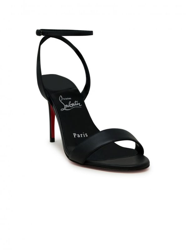 Christian Louboutin CHRISTIAN LOUBOUTIN 1240025 B439 BLACK NAPPA/LINING LOUBIGIRL 85 SANDALS Zwart