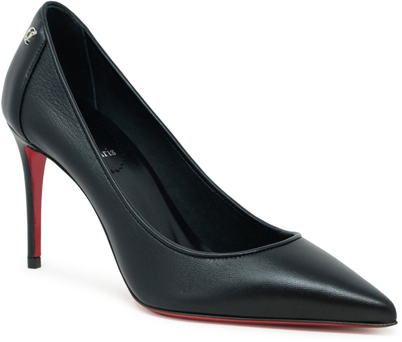 Christian Louboutin CHRISTIAN LOUBOUTIN 1240544 B439 BLACK NAPPA/LINING SPORTY KATE 85 PUMPS Zwart