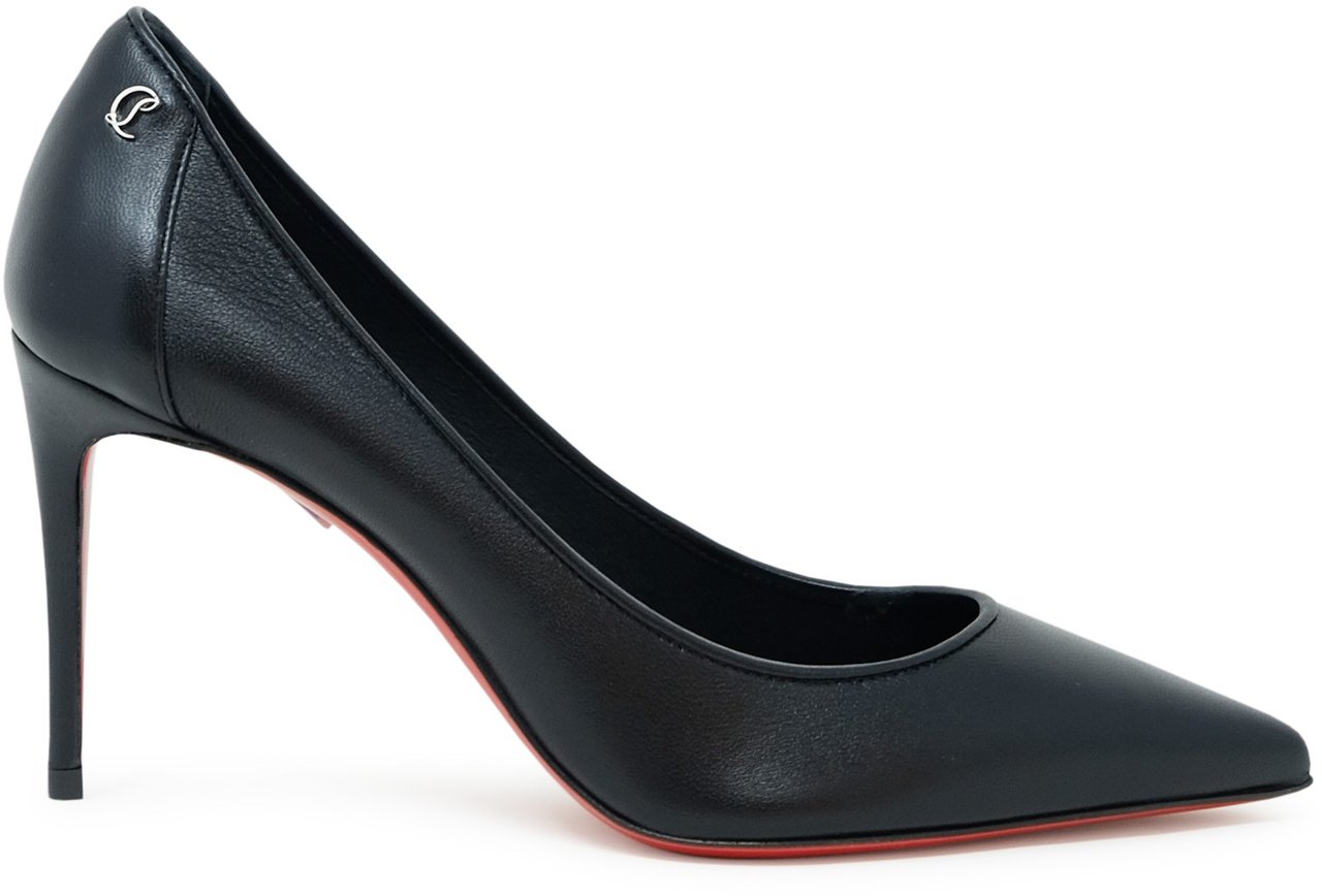 Christian Louboutin CHRISTIAN LOUBOUTIN 1240544 B439 BLACK NAPPA/LINING SPORTY KATE 85 PUMPS Zwart