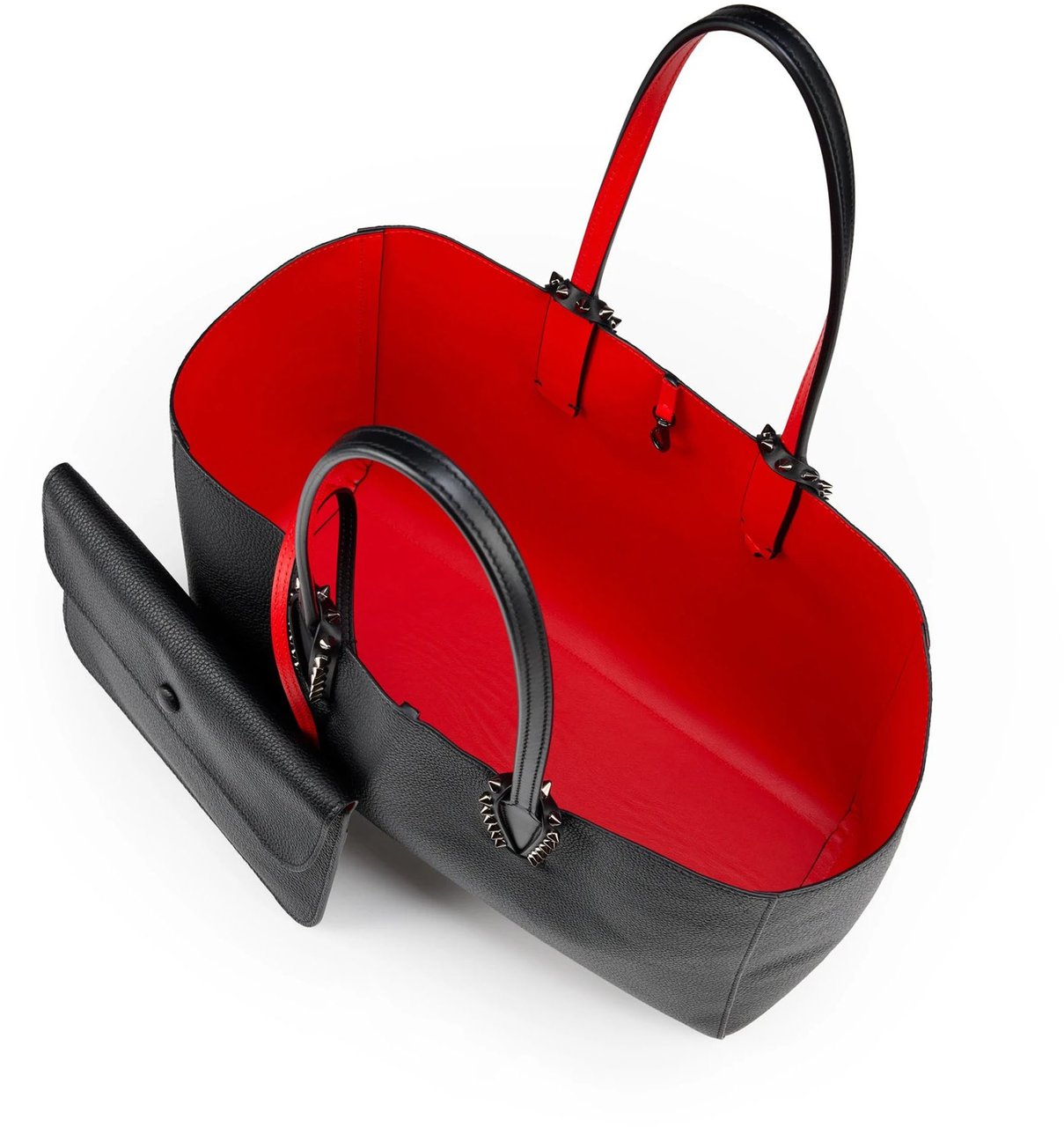 Christian Louboutin Louboutin Handbags Black Woman Dierenprint