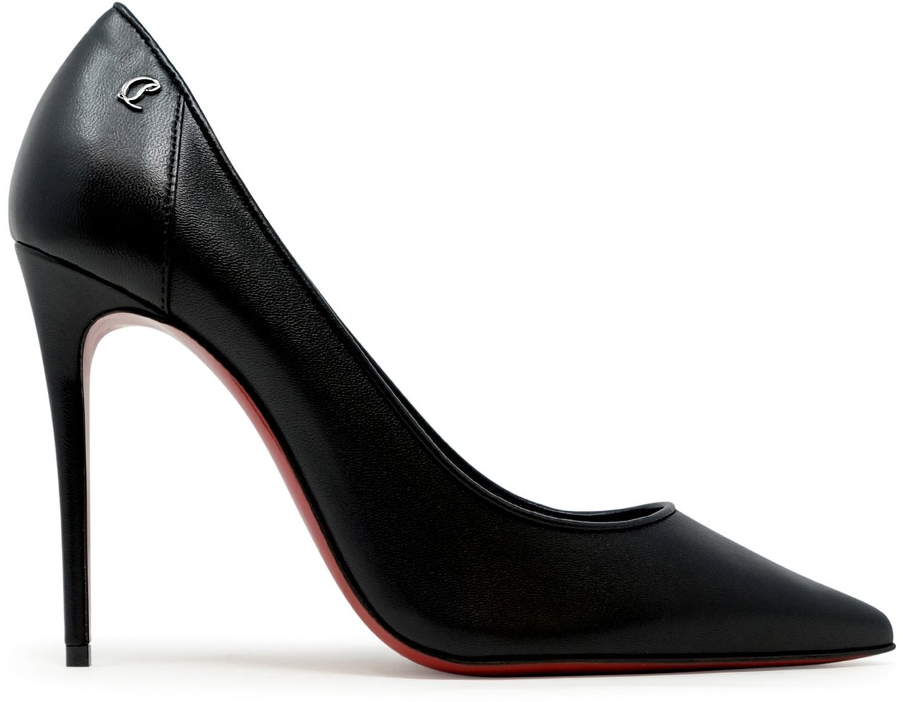 Christian Louboutin CHRISTIAN LOUBOUTIN 1250032 B439 SPORTY KATE 100 BLACK NAPPA/LINING PUMPS Zwart