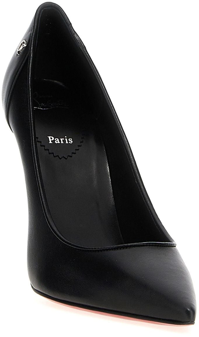 Christian Louboutin With Heel Black Zwart