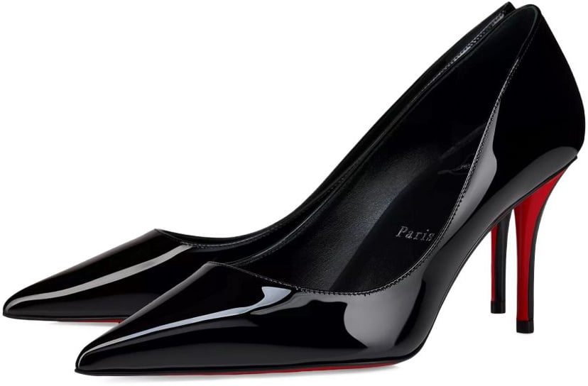Christian Louboutin With Heel Black Zwart