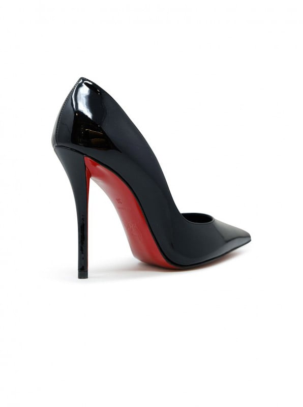 Christian Louboutin CHRISTIAN LOUBOUTIN 1250939 B439 BLACK PATENT MISS Z 100 PUMPS Zwart
