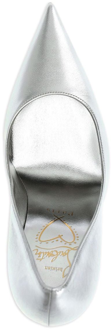 Christian Louboutin With Heel Silver Zilver