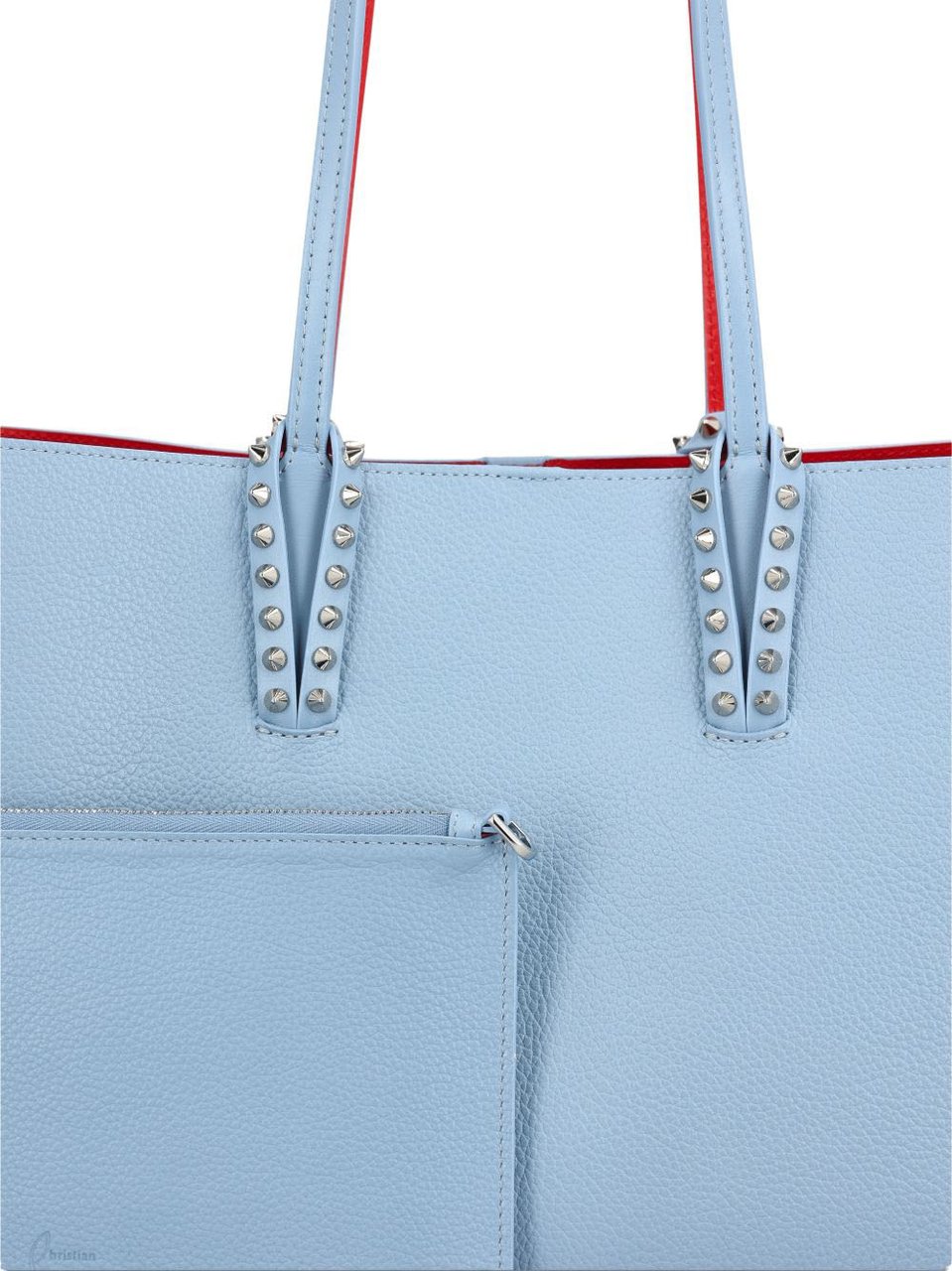 Christian Louboutin Bags Clear Blue Blauw