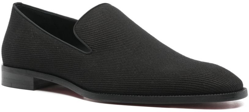 Christian Louboutin Flat Shoes Black Zwart