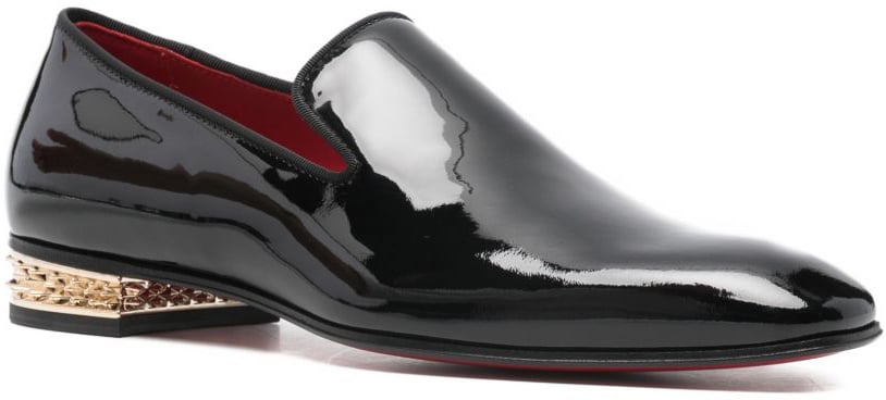 Christian Louboutin Flat Shoes Black Zwart