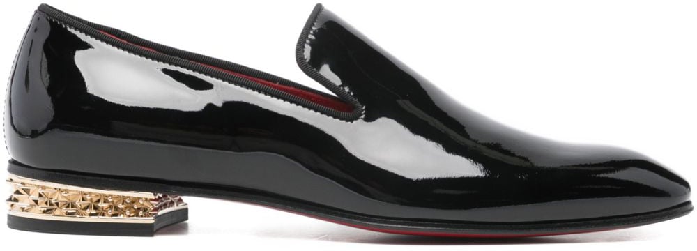 Christian Louboutin Flat Shoes Black Zwart