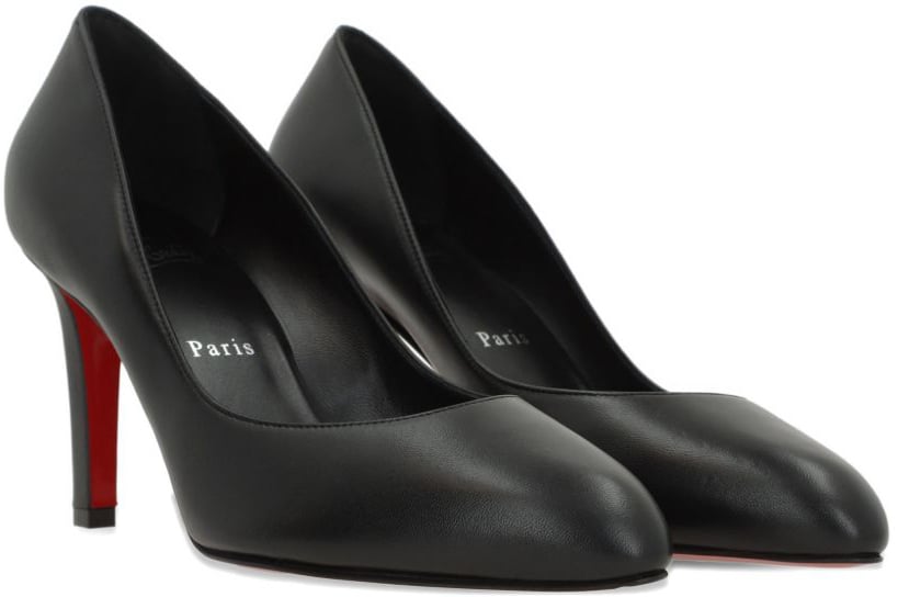 Christian Louboutin With Heel Black Zwart