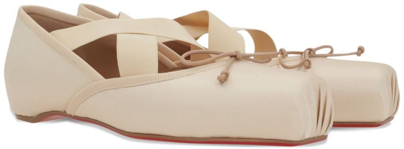 Christian Louboutin Flat Shoes Powder Roze