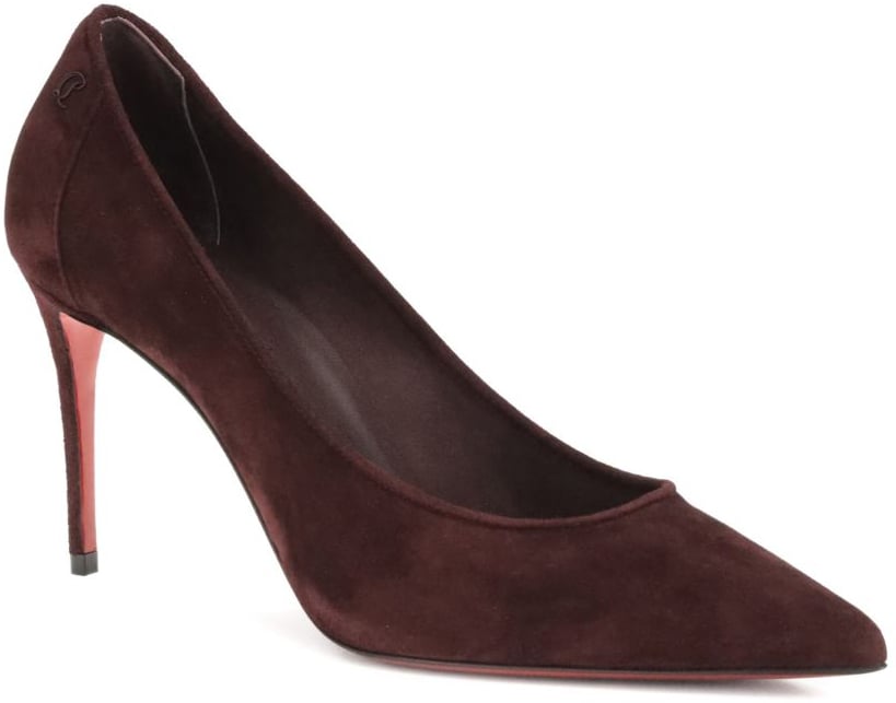 Christian Louboutin With Heel Brown Bruin