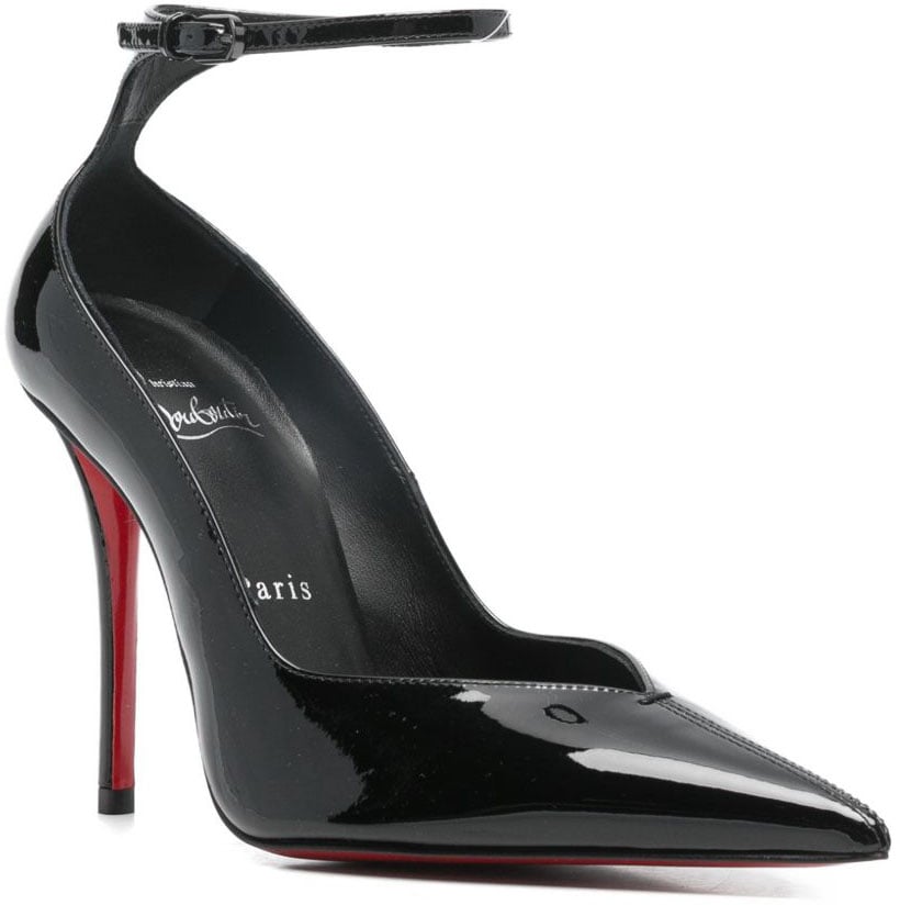 Christian Louboutin With Heel Black Zwart