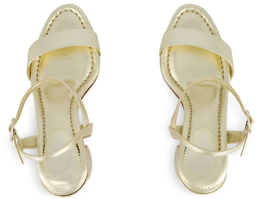 Christian Louboutin Sandals Grey Grijs