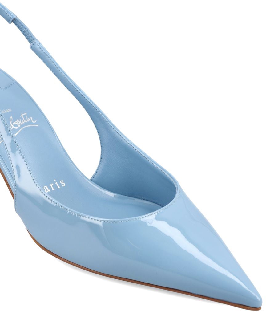 Christian Louboutin With Heel Azzurro Blauw