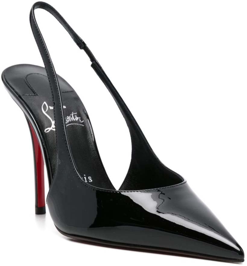 Christian Louboutin With Heel Black Zwart