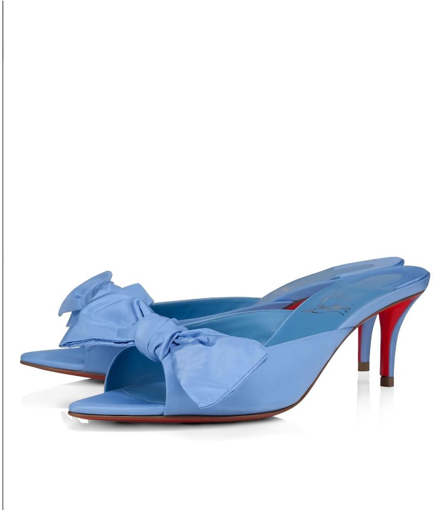 Christian Louboutin Sandals Clear Blue Blauw