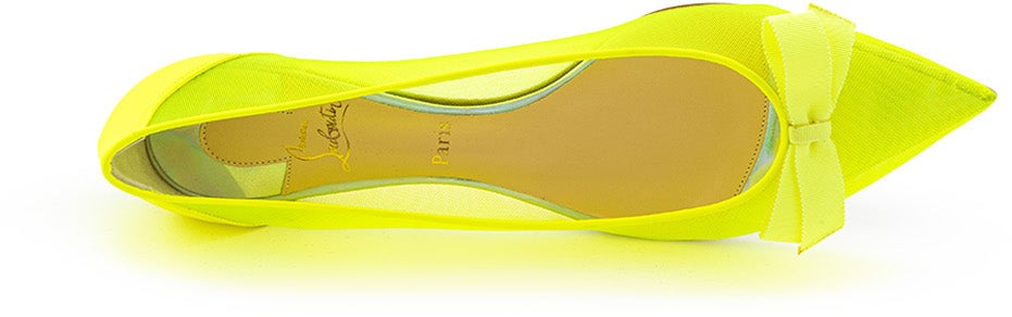 Christian Louboutin Ballet Flats Yellow Divers