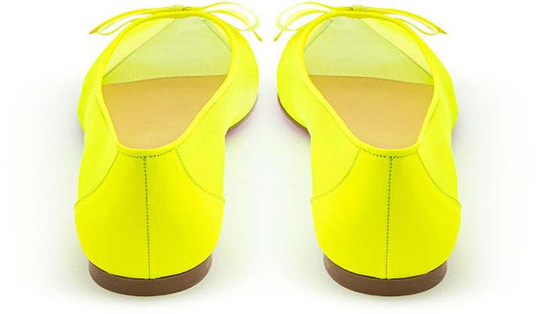 Christian Louboutin Ballet Flats Yellow Divers