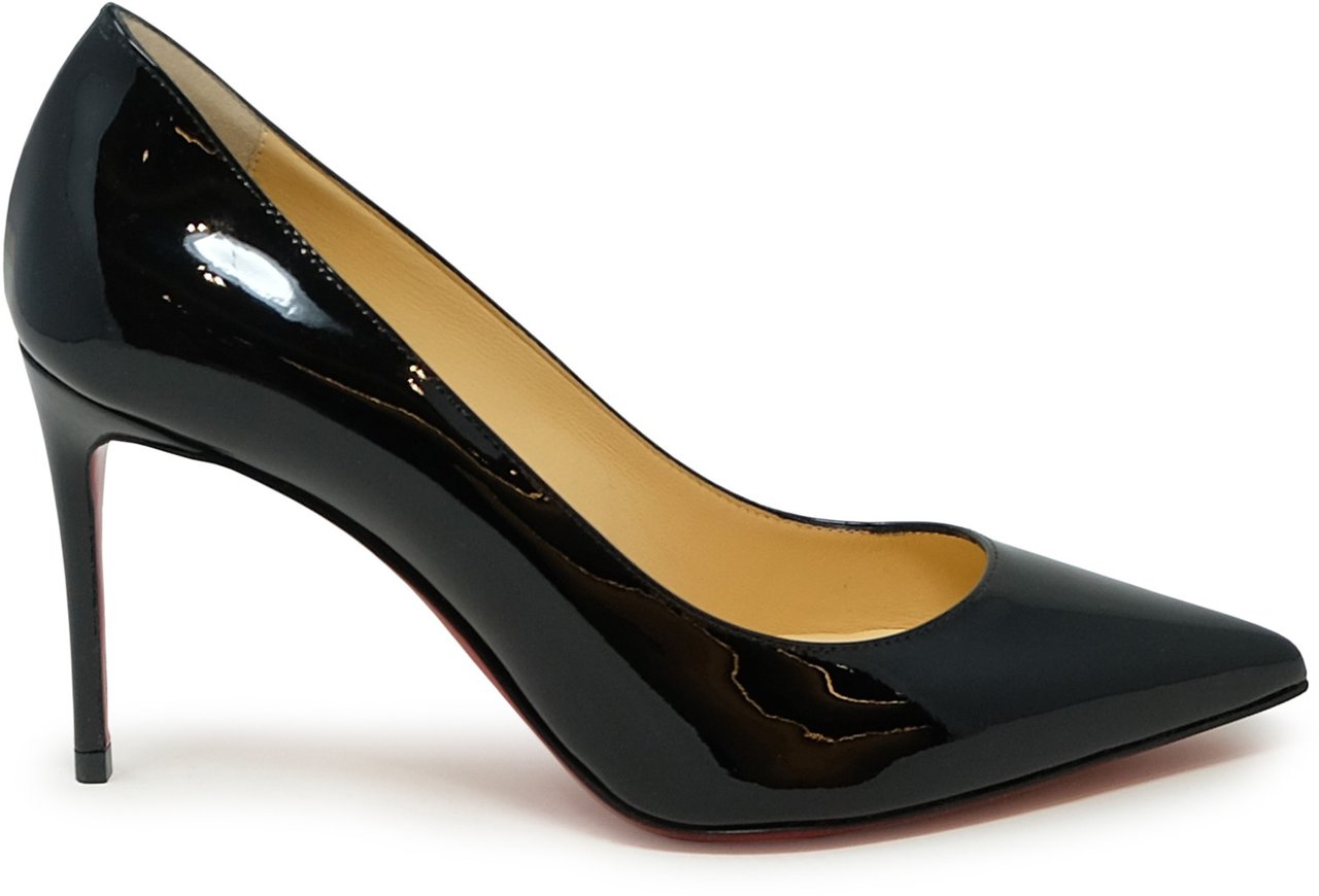Christian Louboutin CHRISTIAN LOUBOUTIN 3191416 BK01 BLACK PATENT KATE 85 PUMPS Zwart