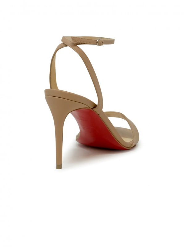 Christian Louboutin CHRISTIAN LOUBOUTIN 3210615 PK1A NUDE NAPPA LOUBIGIRL 85 SANDALS Beige