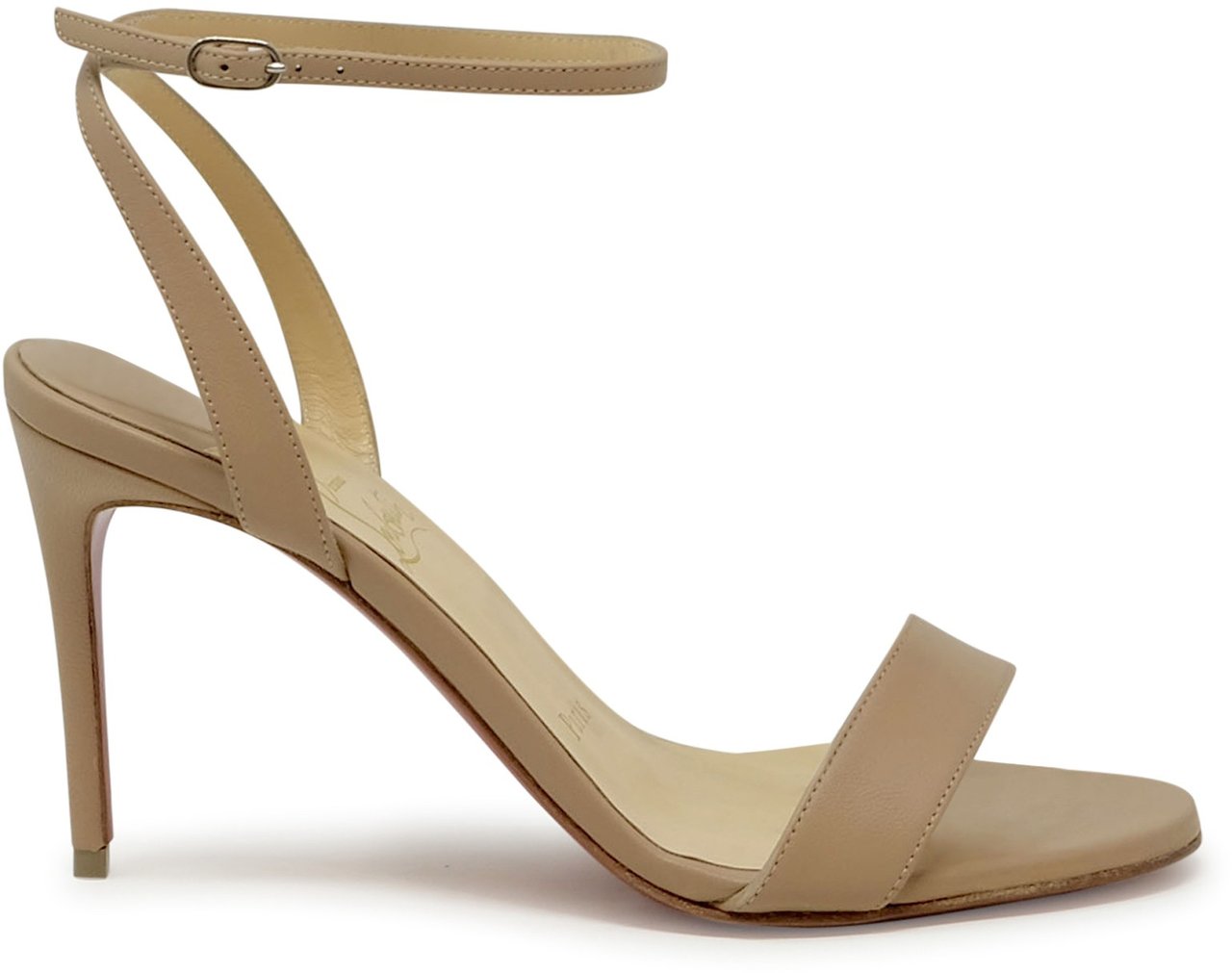 Christian Louboutin CHRISTIAN LOUBOUTIN 3210615 PK1A NUDE NAPPA LOUBIGIRL 85 SANDALS Beige