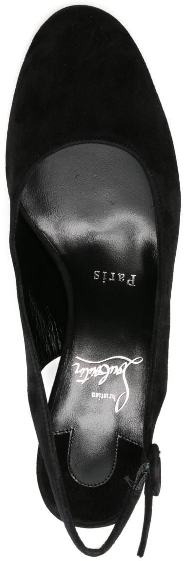 Christian Louboutin With Heel Black Zwart