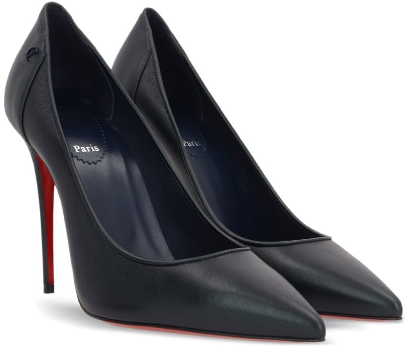 Christian Louboutin With Heel Blue Blauw