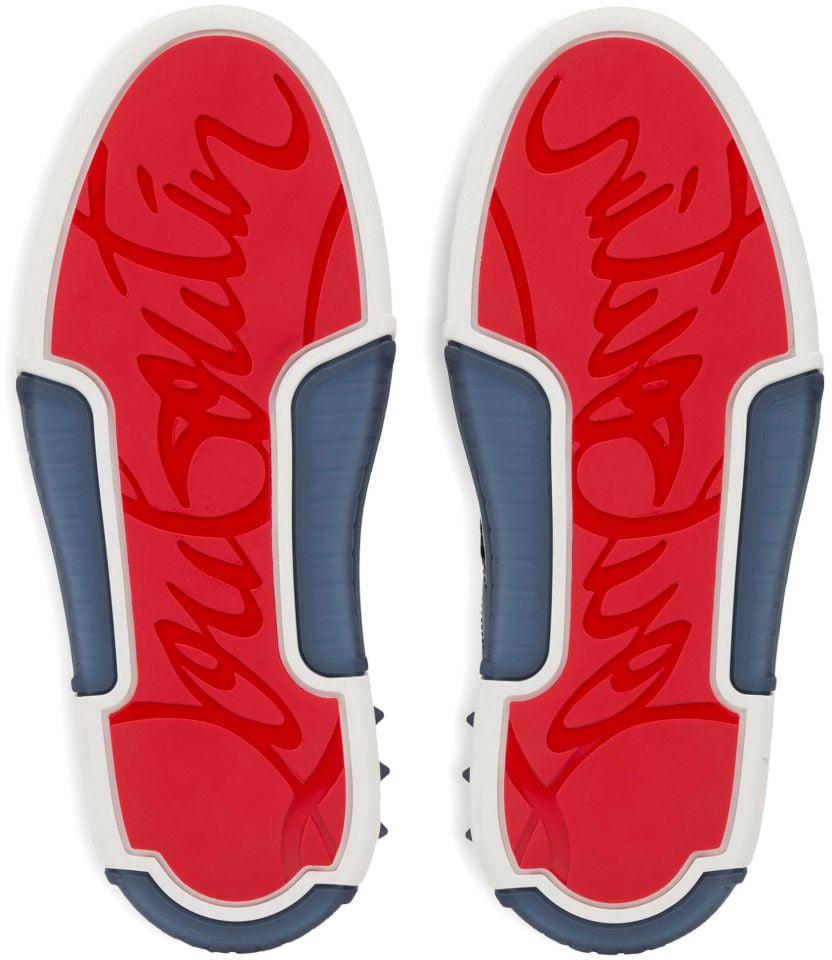 Christian Louboutin Sneakers Blue Blauw
