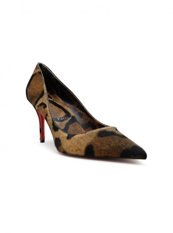 Christian Louboutin CHRISTIAN LOUBOUTIN WOMEN'S PUMPS  3250745 C799 BROWN PONY Bruin