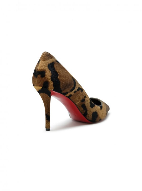Christian Louboutin CHRISTIAN LOUBOUTIN WOMEN'S PUMPS  3250745 C799 BROWN PONY Bruin