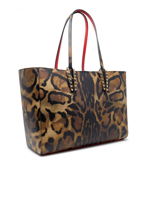 Christian Louboutin CHRISTIAN LOUBOUTIN 3255353 3221 BROWN LEATHER CABATA SOFT SMALL BAG Bruin