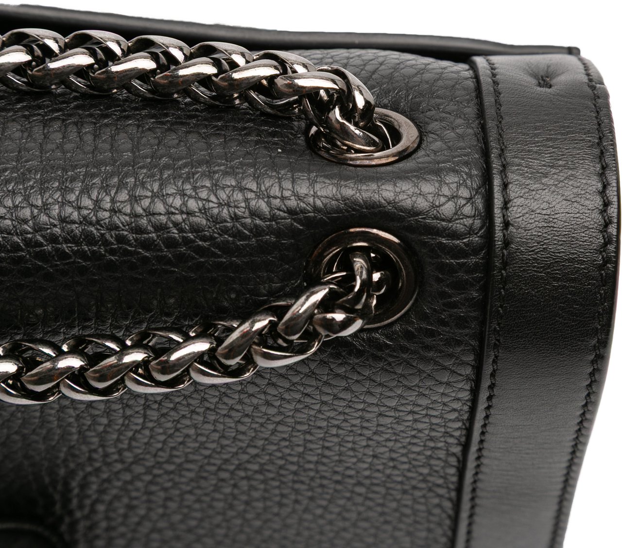 Christian Louboutin Small Leather Sweet Charity Crossbody Zwart