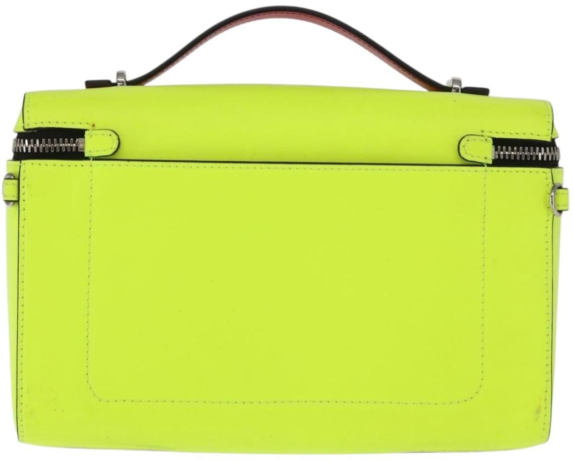 Christian Louboutin Christian Louboutin Kypipouch Crossbody Bag Leather Small Geel