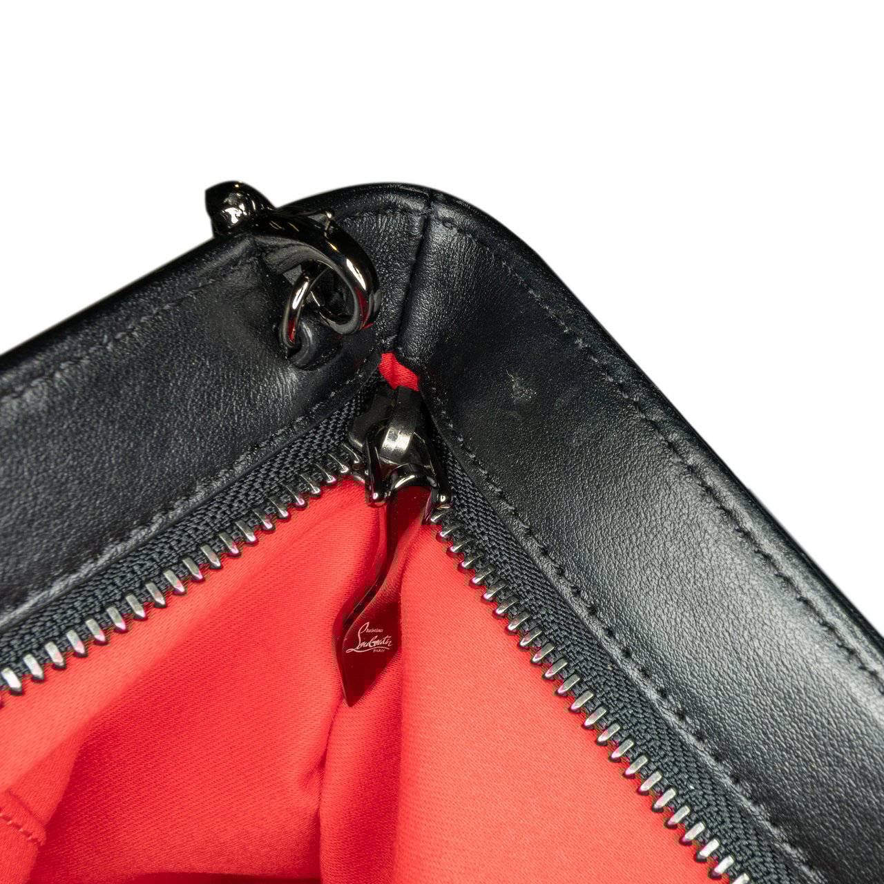 Christian Louboutin Studded LoubiPosh Crossbody Zwart