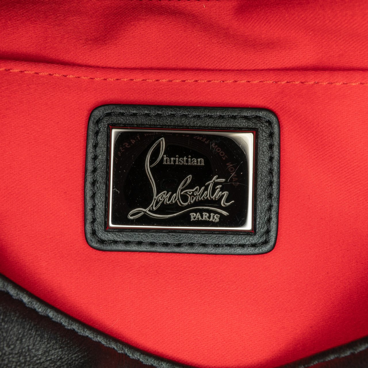 Christian Louboutin Studded LoubiPosh Crossbody Zwart