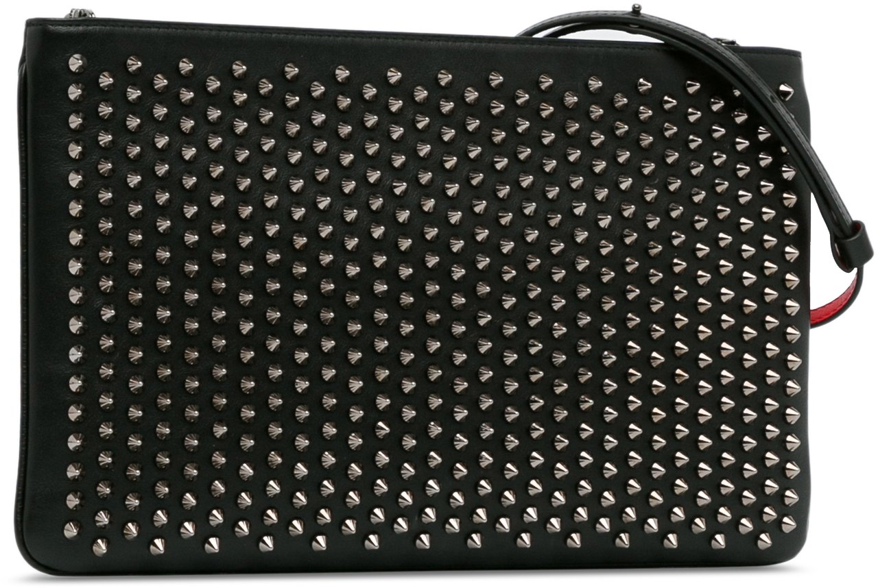Christian Louboutin Studded LoubiPosh Crossbody Zwart