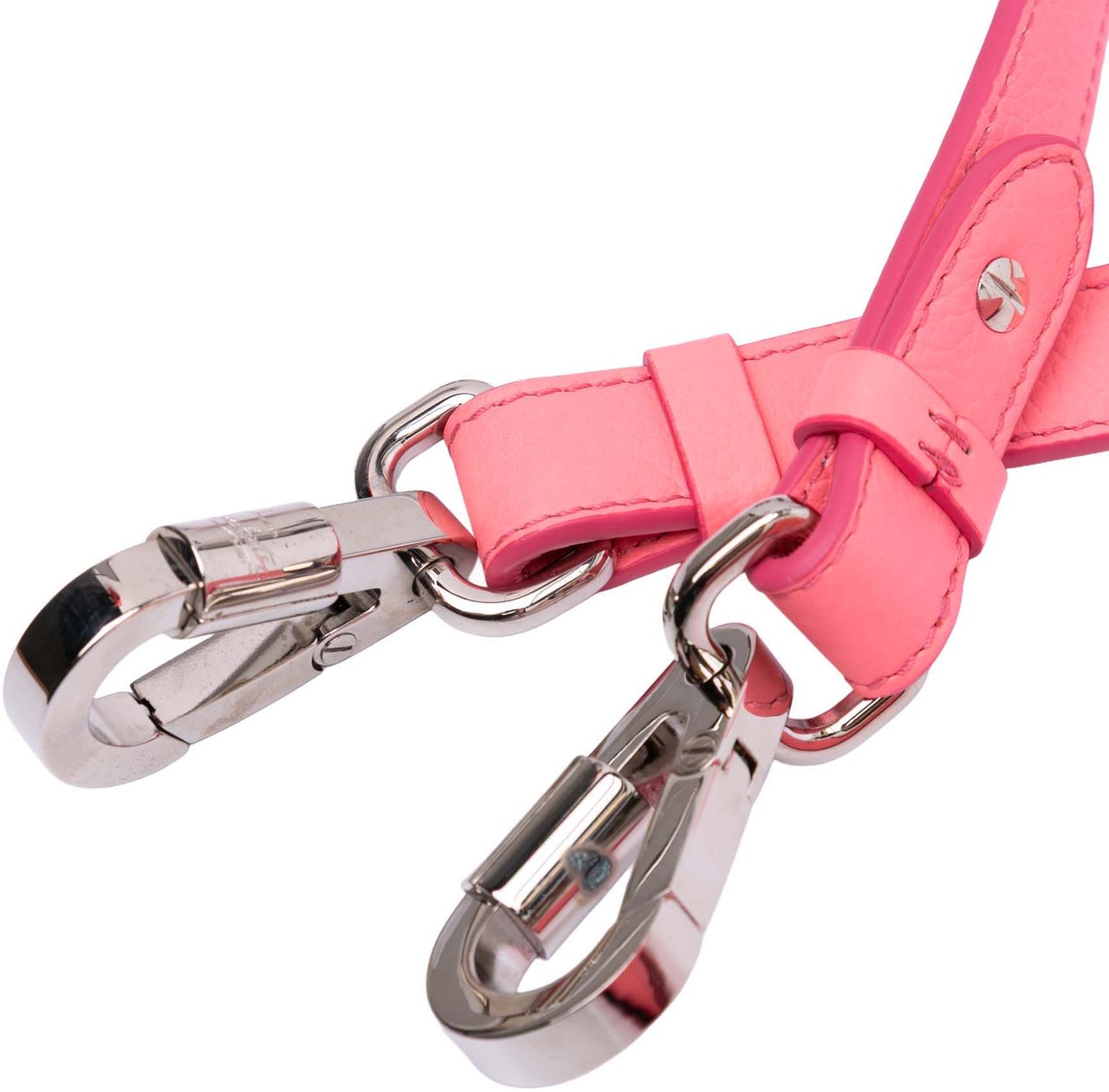 Christian Louboutin Leather Studded Eloise Top Handle Bag Roze