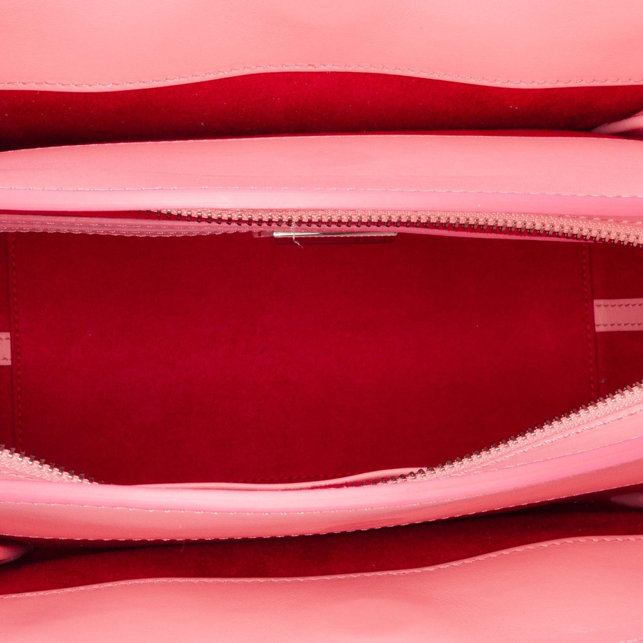 Christian Louboutin Leather Studded Eloise Top Handle Bag Roze