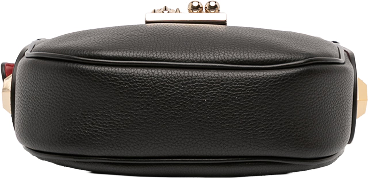 Christian Louboutin Mini Leather Carasky Crossbody Zwart