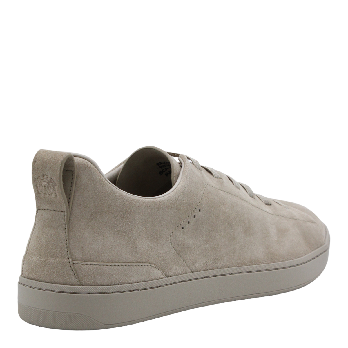 Church's Suede Sneakers with Subtle Perforations Grijs