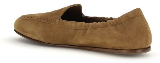 Church's Brown Calf Leather Bos Taurus Slip-On Loafers Bruin